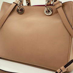 Christian Dior Beige Leather Diorissimo Tote Bag thumbnail 6