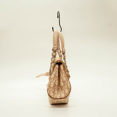 Dior Romantique Coated Canvas Chain Trotter Flap Bag thumbnail 5