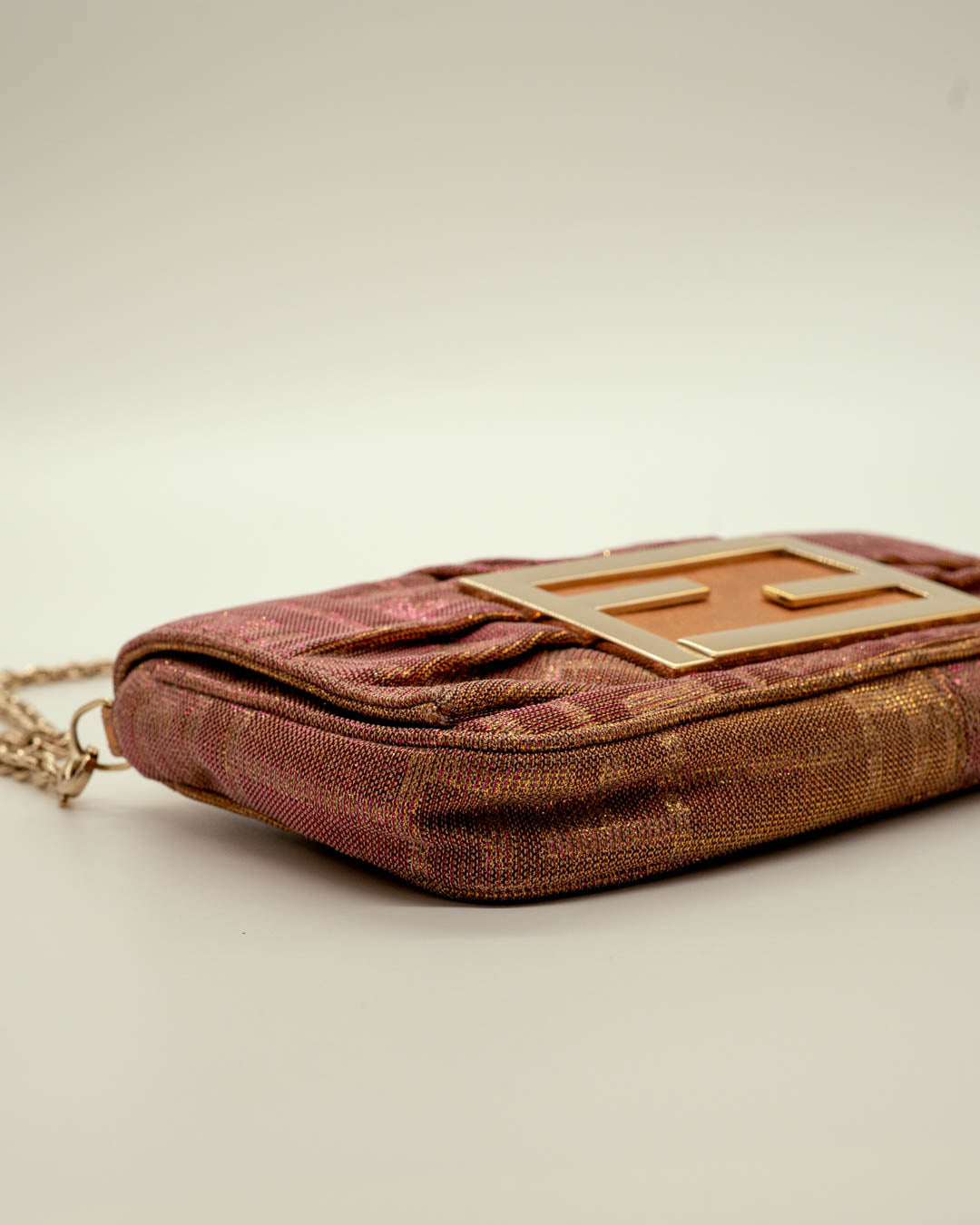 Fendi Glitter Mia Pochette Bag