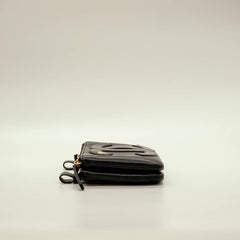 Chanel Black Leather CC Mania Double Zip Waist Belt Bag thumbnail 6