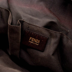 Fendi Red Zucca Large Shoulder Bag thumbnail 11