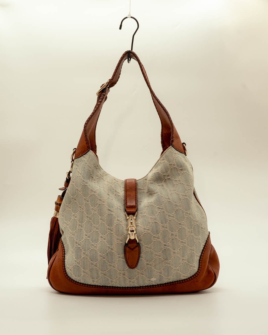 Gucci Jackie Denim Hobo Bag