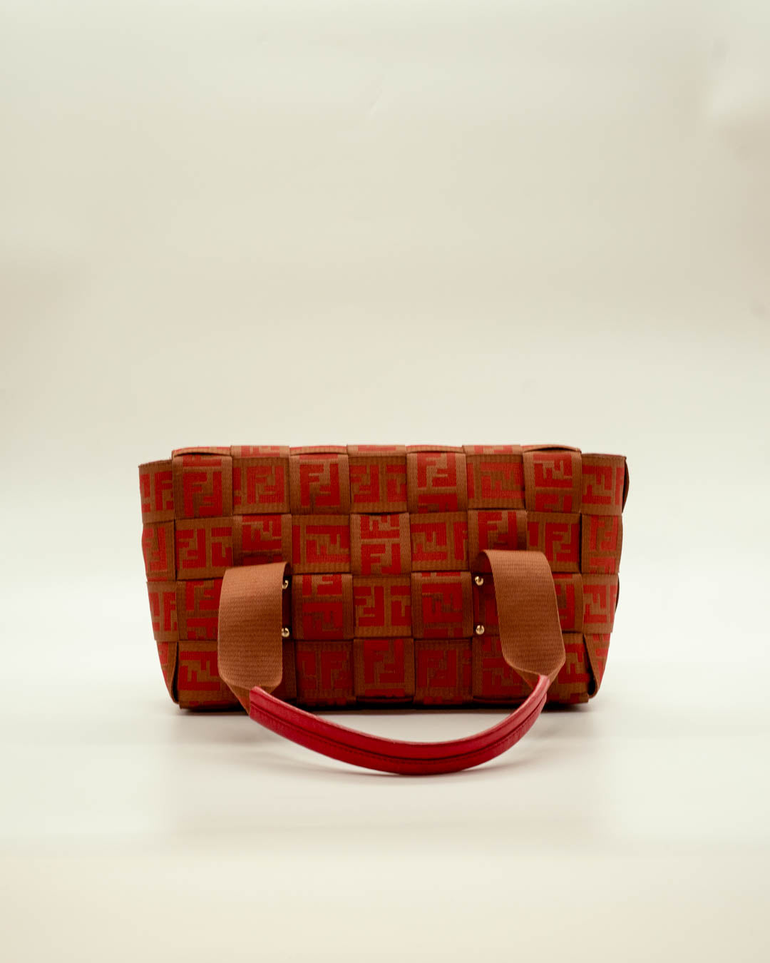 Fendi Woven Crossword Bag