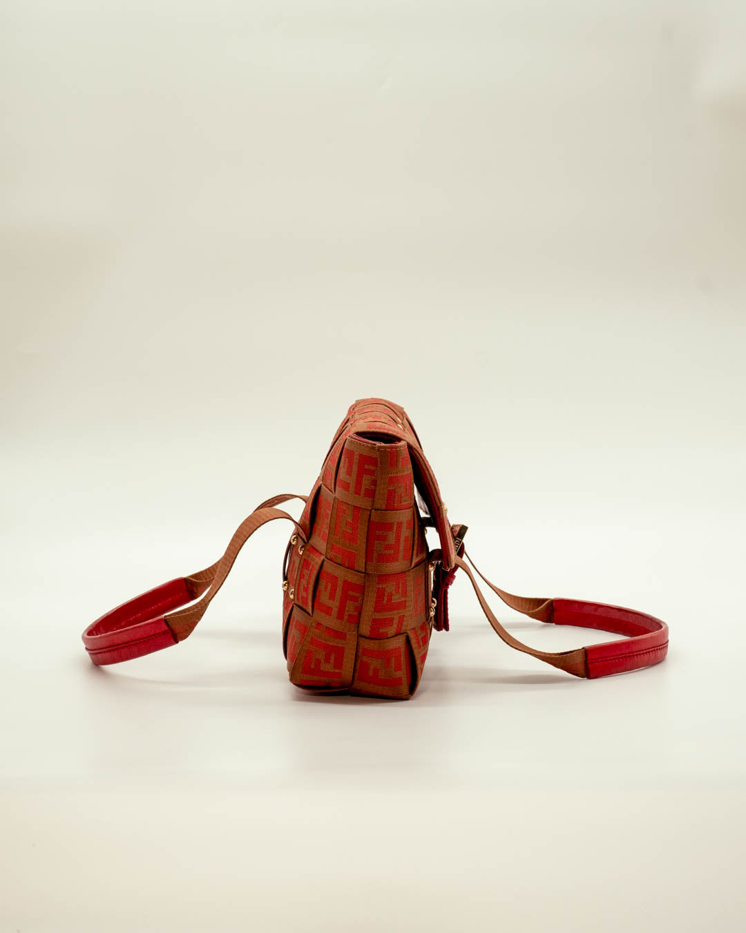 Fendi Woven Crossword Bag