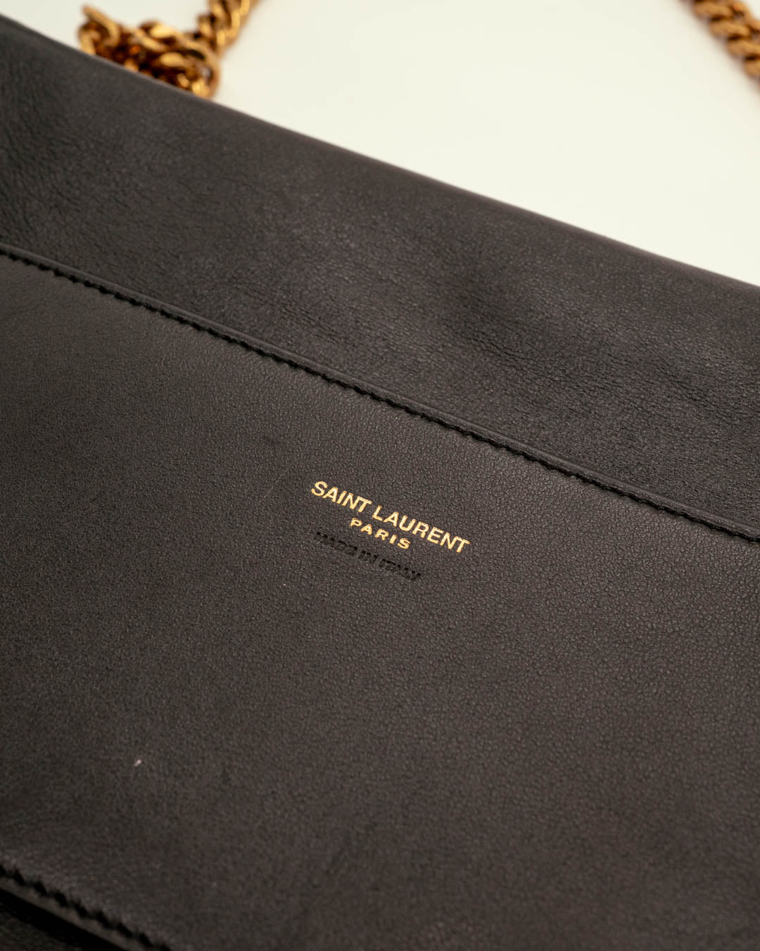 Saint Laurent Reversible Kate Leather/Suede