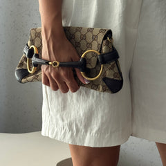Gucci GG Horsebit Clutch thumbnail 2