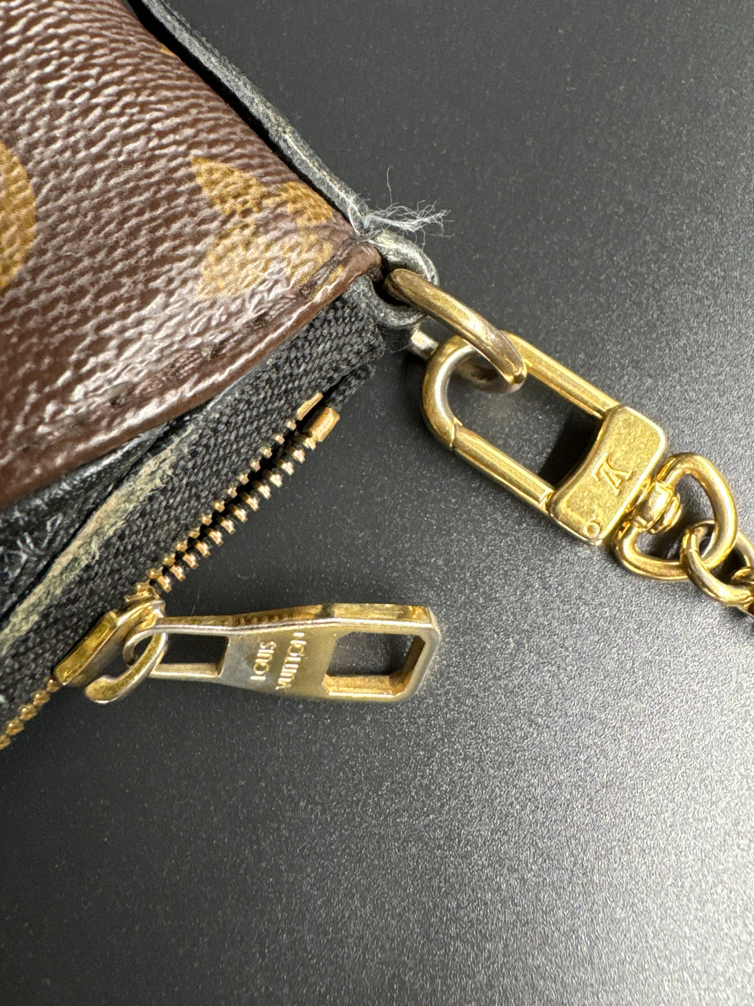 Louis Vuitton Monogram Canvas Pallas Clutch