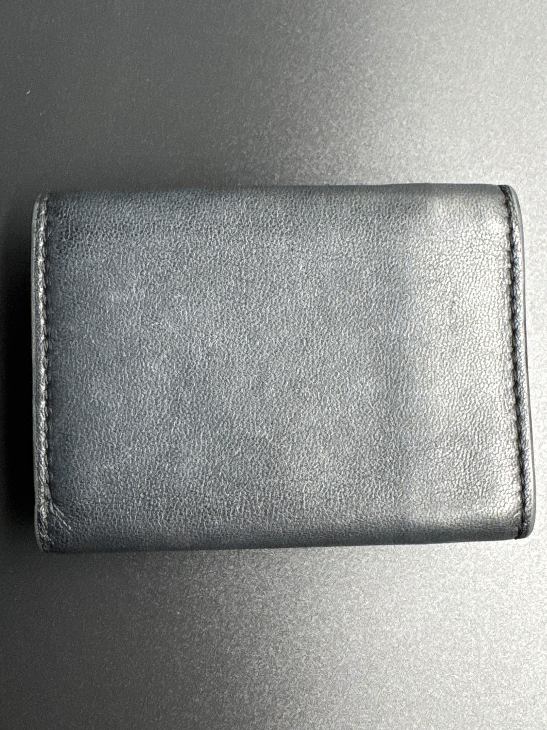 Fendi Black FF Embossed Compact Wallet