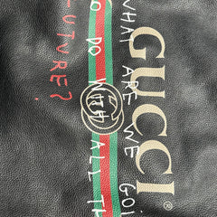 Gucci Capitan Logo Drawstring Backpack thumbnail 16