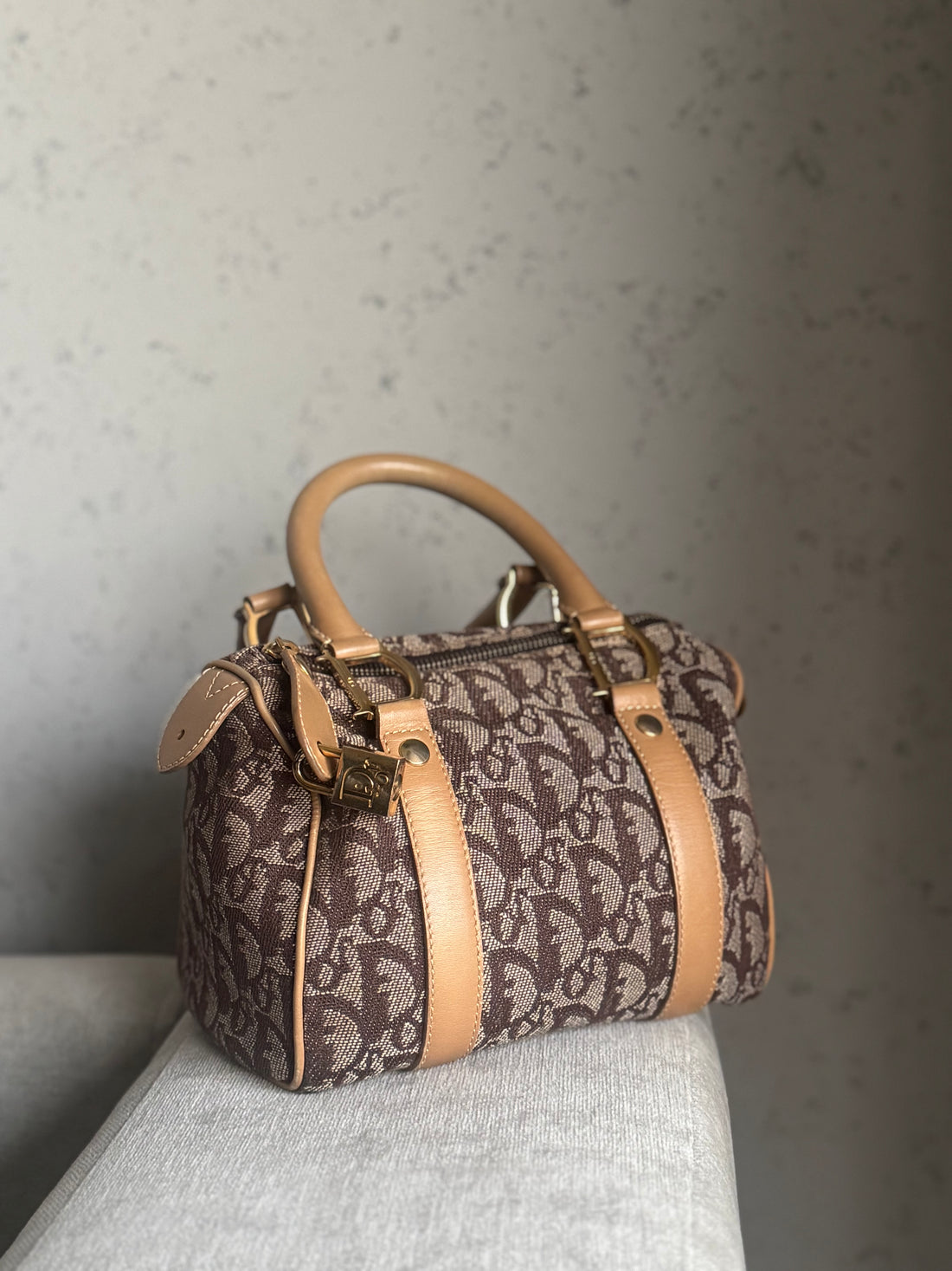 Dior Trotter Boston Oblique Mini