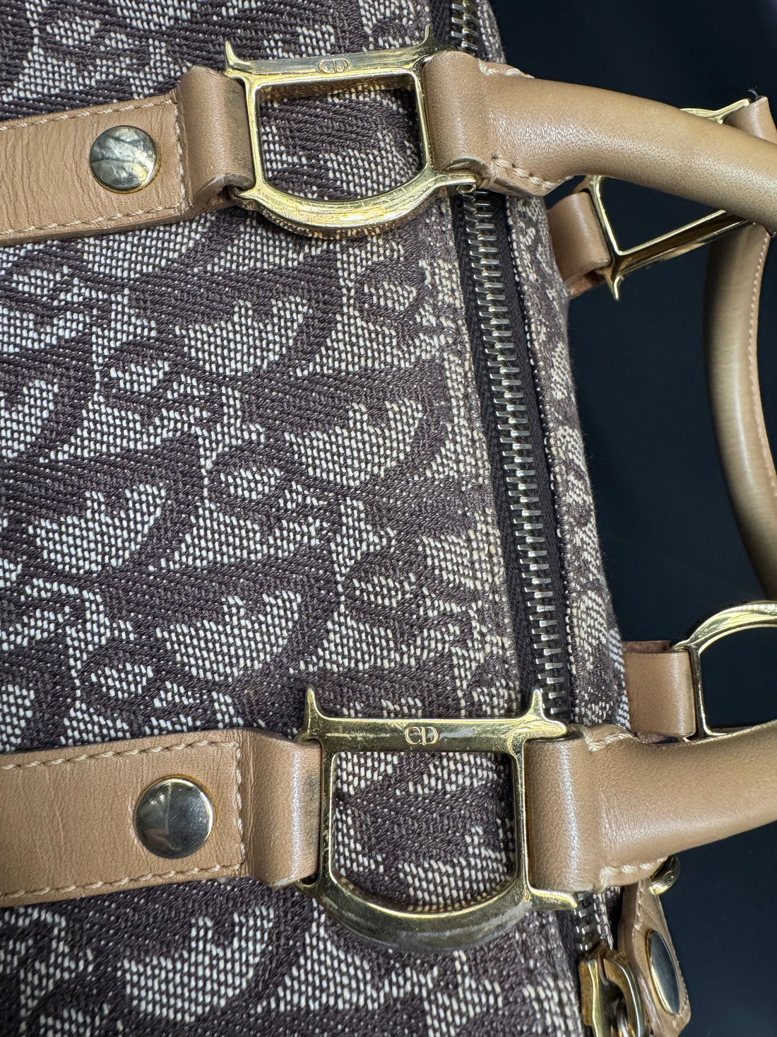 Dior Trotter Boston Oblique Mini