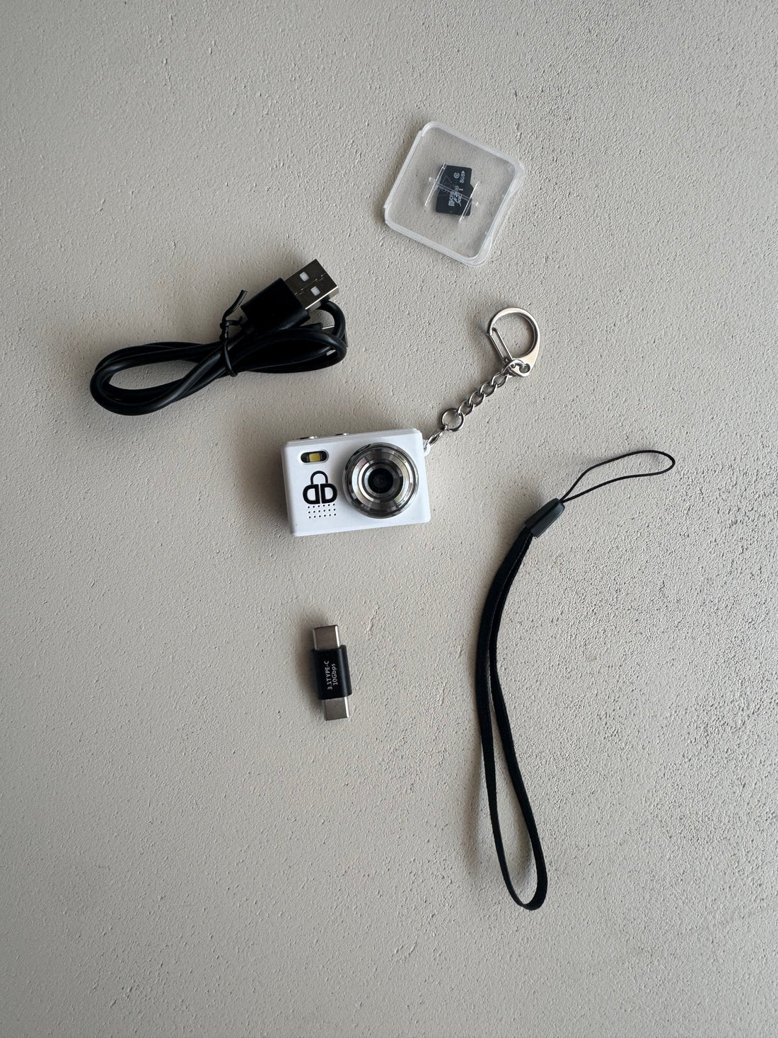 Mini Digital Camera Keychain