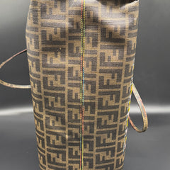 Fendi Borsa Zucca Canvas Shopper Tote thumbnail 13