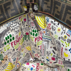 Fendi Borsa Zucca Canvas Shopper Tote thumbnail 23