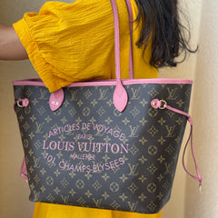 Louis Vuitton Monogram Ikat Neverfull MM thumbnail 2