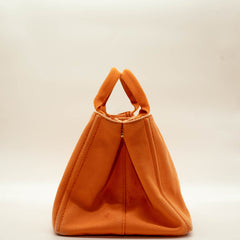 Prada Orange Canapa Canvas Large thumbnail 4