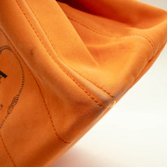 Prada Orange Canapa Canvas Large thumbnail 11