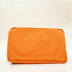 Prada Orange Canapa Canvas Large thumbnail 16