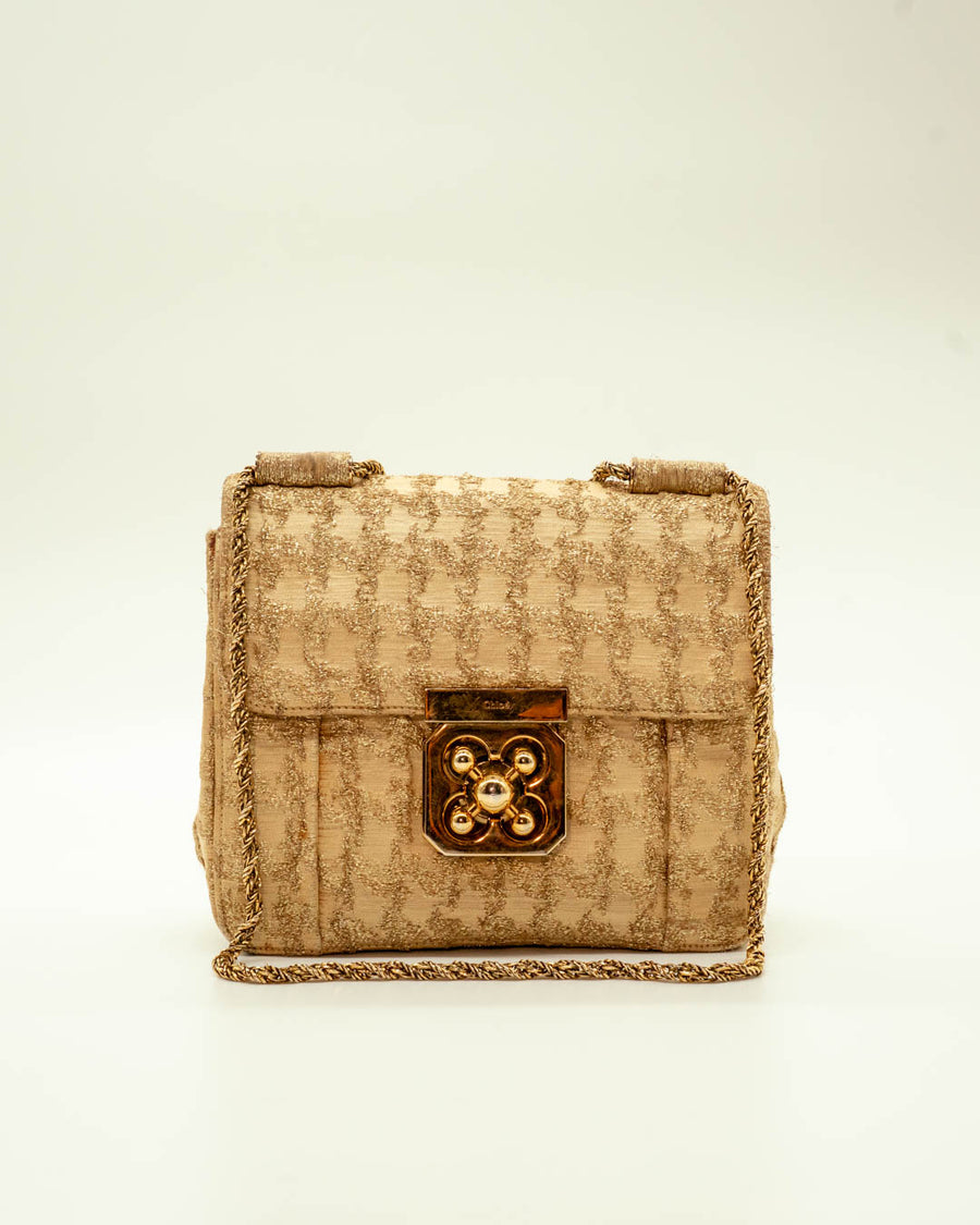 Chloé Jacquard Elsie Shoulder Bag