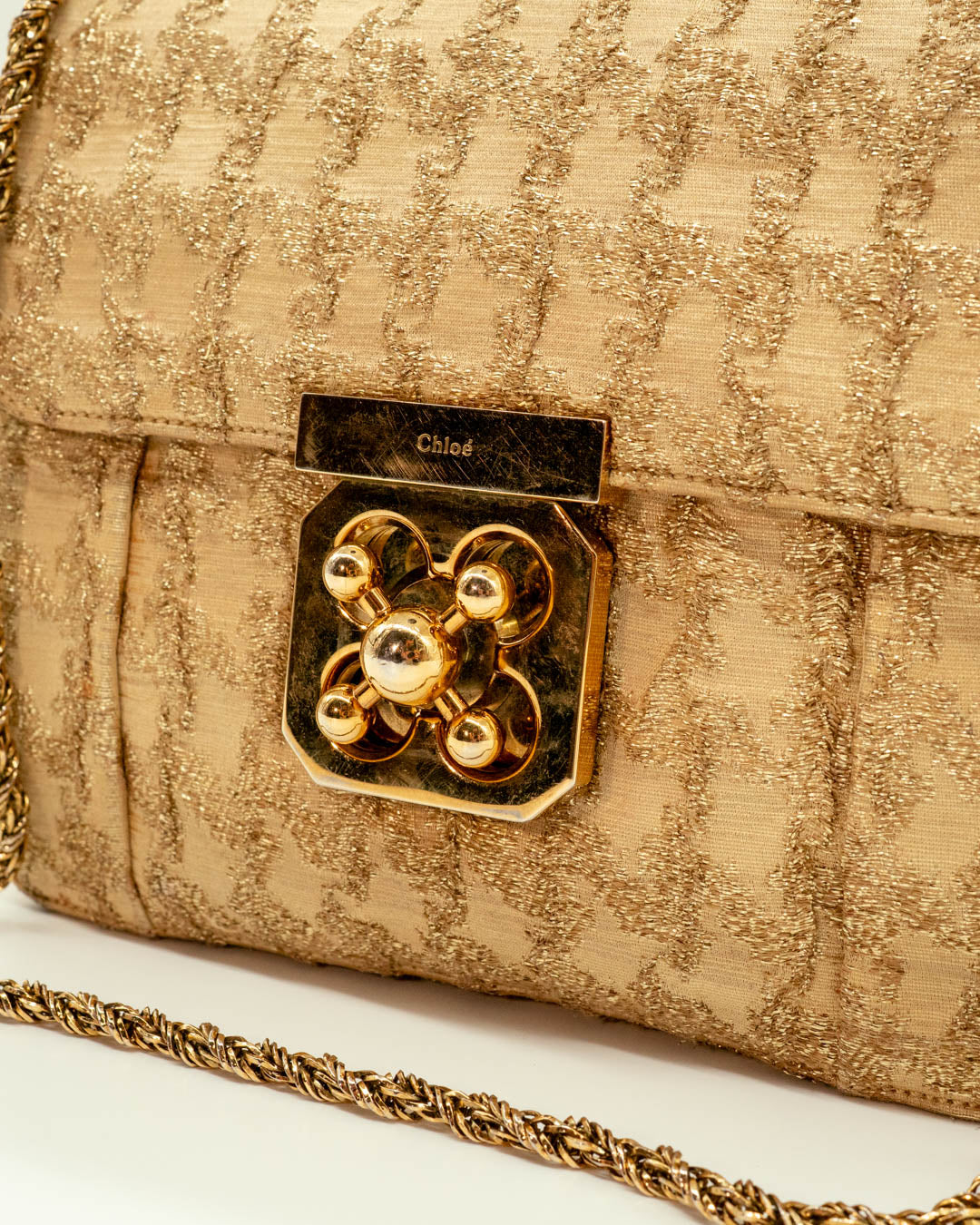 Chloé Jacquard Elsie Shoulder Bag