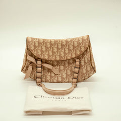 Dior Romantique Coated Canvas Chain Trotter Flap Bag thumbnail 4