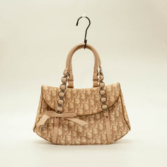 Dior Romantique Coated Canvas Chain Trotter Flap Bag thumbnail 3