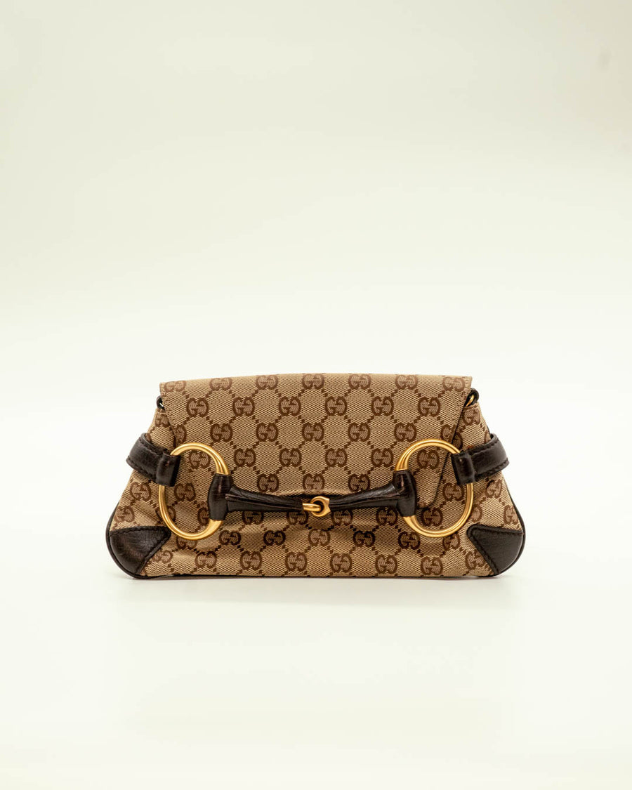 Gucci GG Horsebit Clutch