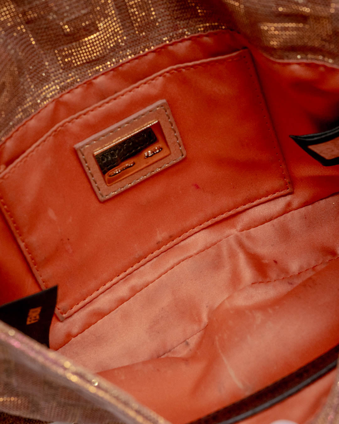 Fendi Glitter Mia Pochette Bag