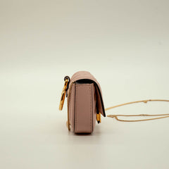 Fendi Nano Baguette Charm Pink FF thumbnail 5