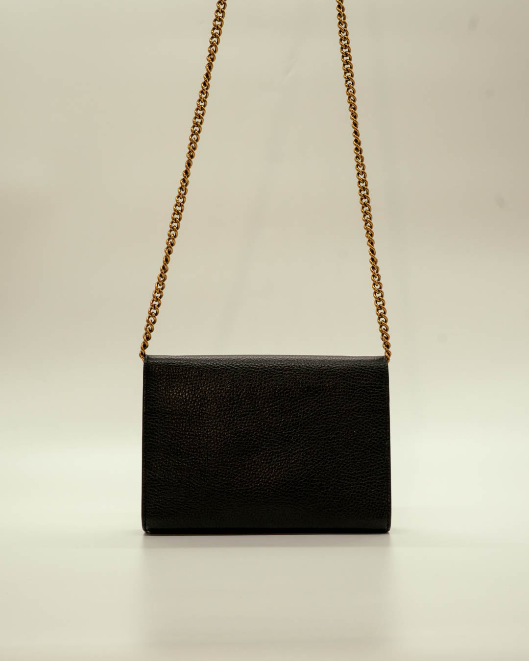 Gucci Marmont GG Leather Wallet on Chain