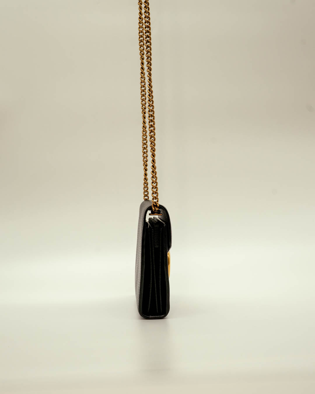 Gucci Marmont GG Leather Wallet on Chain