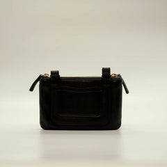 Chanel Black Leather CC Mania Double Zip Waist Belt Bag thumbnail 4