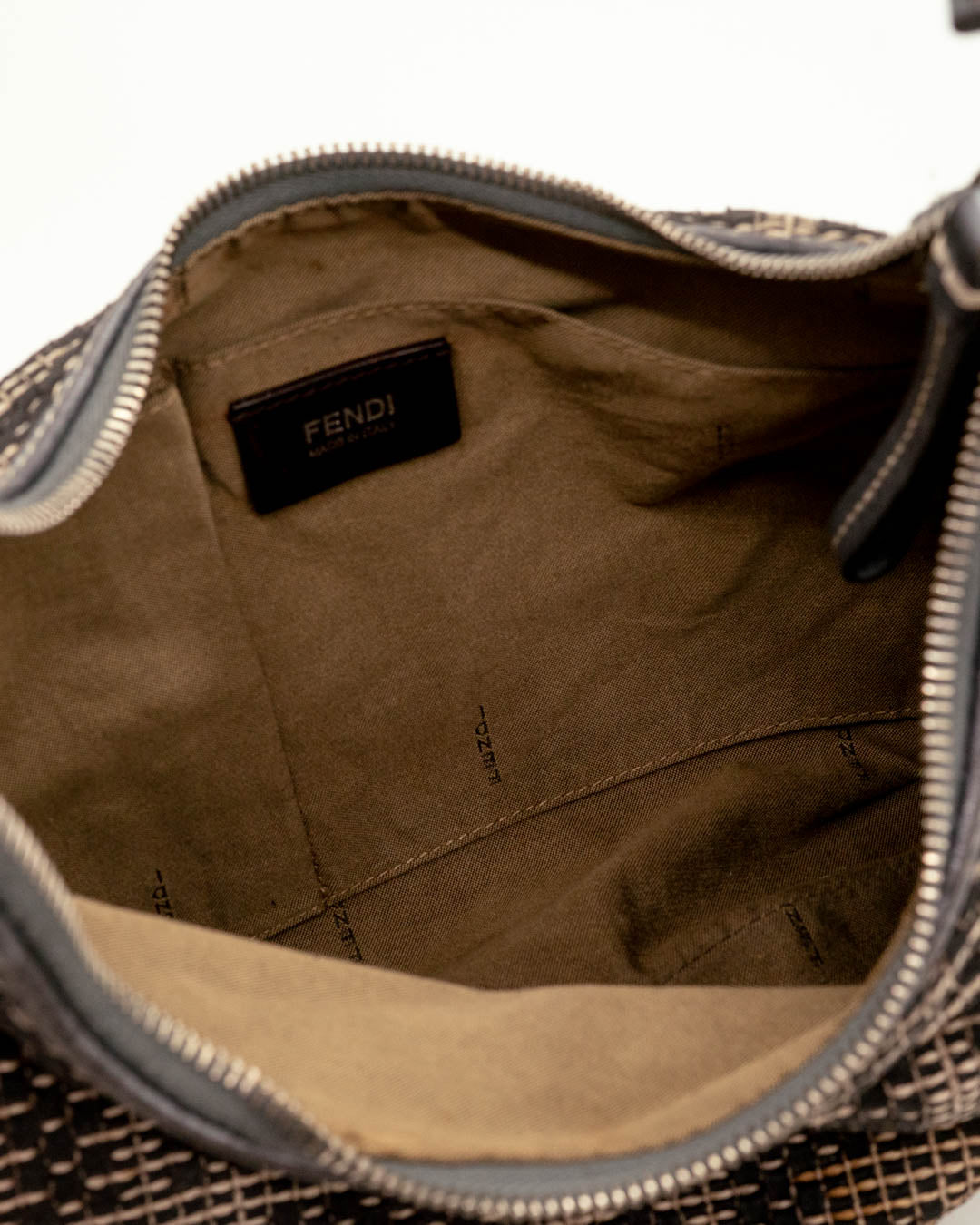 Fendi Grey Hobo