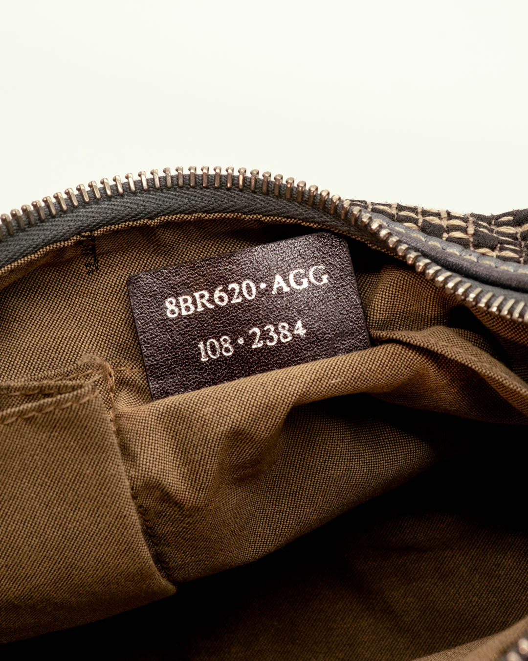 Fendi Grey Hobo