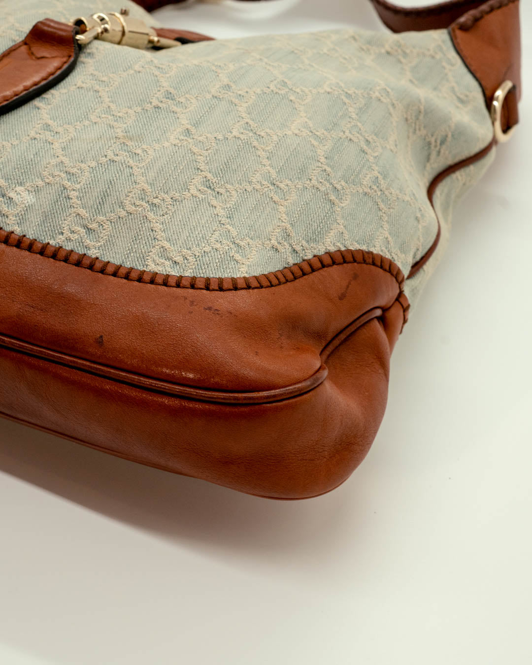 Gucci Jackie Denim Hobo Bag