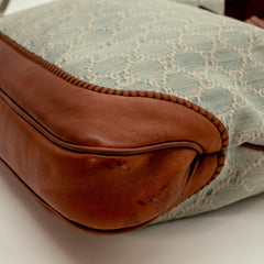 Gucci Jackie Denim Hobo Bag thumbnail 12