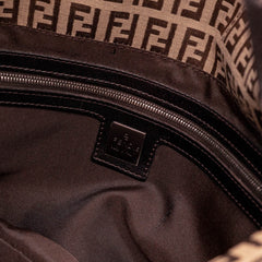 Fendi Zucchino Double Flap Baguette thumbnail 9