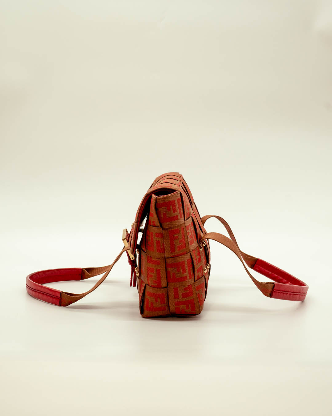 Fendi Woven Crossword Bag