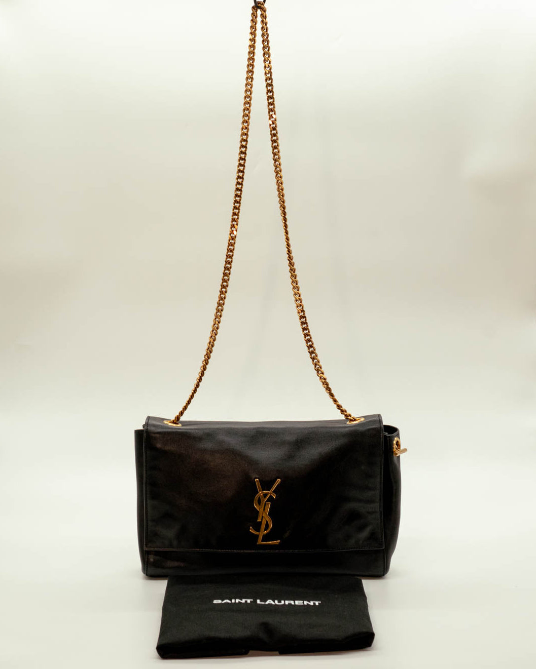 Saint Laurent Reversible Kate Leather/Suede