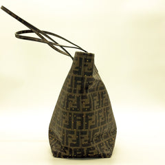 Fendi Brown/Gold Zucca Tote thumbnail 5