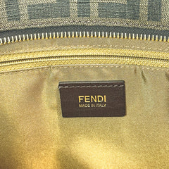 Fendi Brown/Gold Zucca Tote thumbnail 11