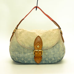 Louis Vuitton Blue Monogram Denim Sunray Shoulder Bag thumbnail 1