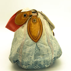 Louis Vuitton Blue Monogram Denim Sunray Shoulder Bag thumbnail 8