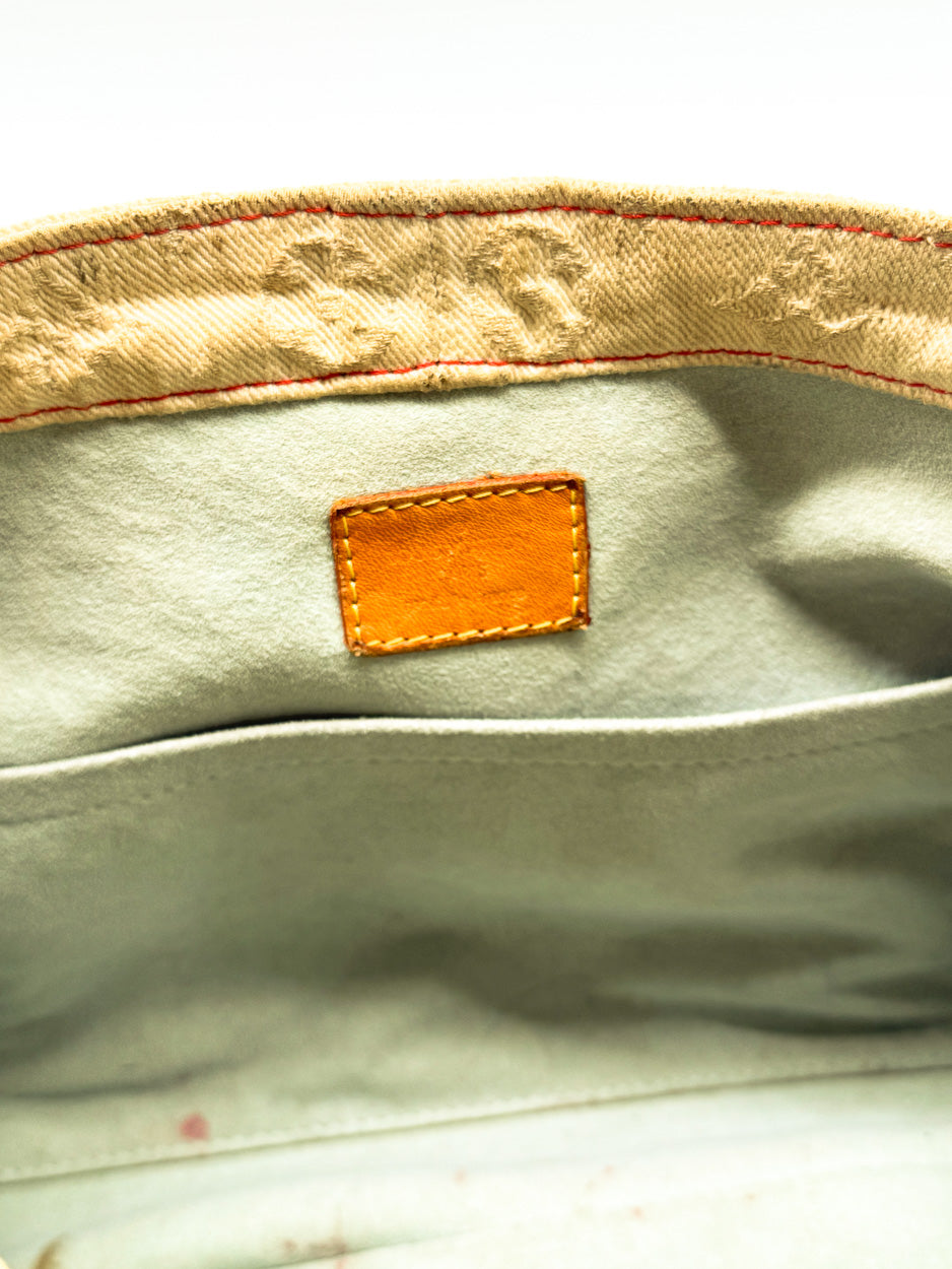 Louis Vuitton Blue Monogram Denim Sunray Shoulder Bag