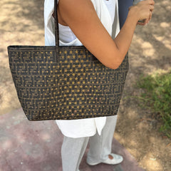 Fendi Brown/Gold Zucca Tote thumbnail 2