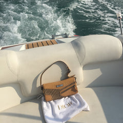 Dior Beige Oblique Zip Poket thumbnail 2