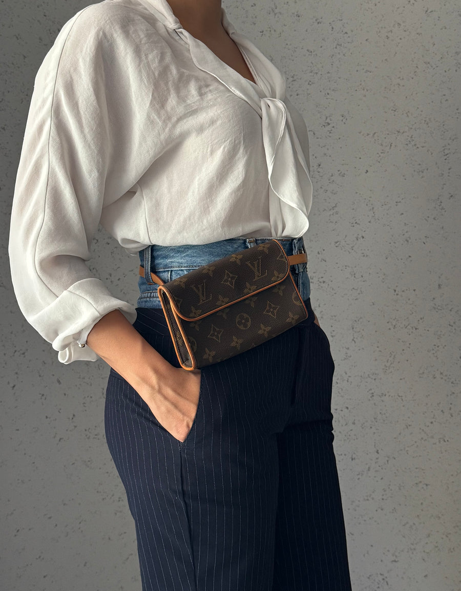 Louis Vuitton Monogram Pochette Florentine Belt Bag