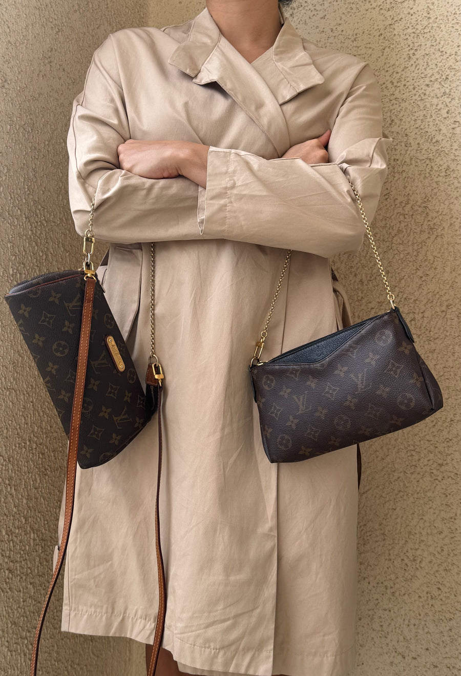 Louis Vuitton Monogram Canvas Pallas Clutch
