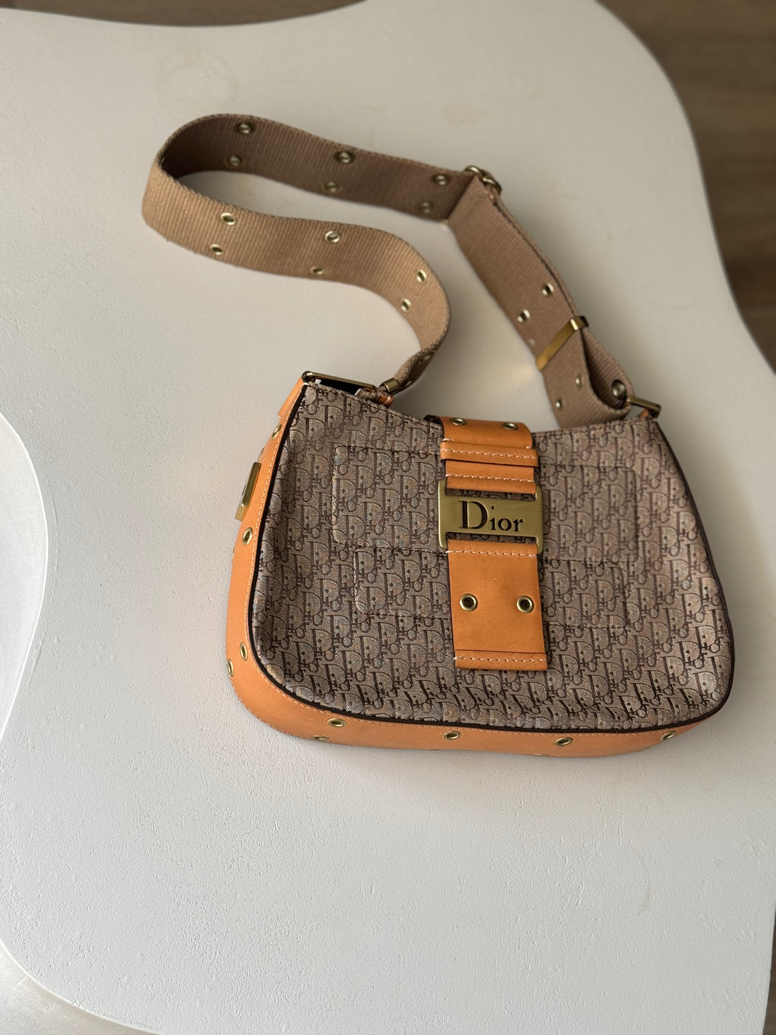 Dior Street Chic Columbus Diorissimo Shoulder Bag