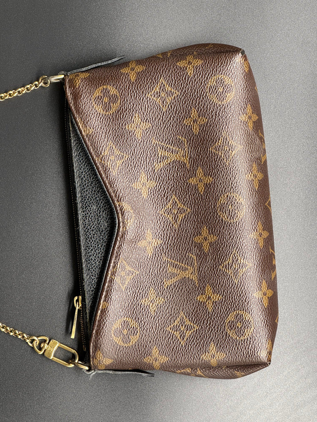 Louis Vuitton Monogram Canvas Pallas Clutch